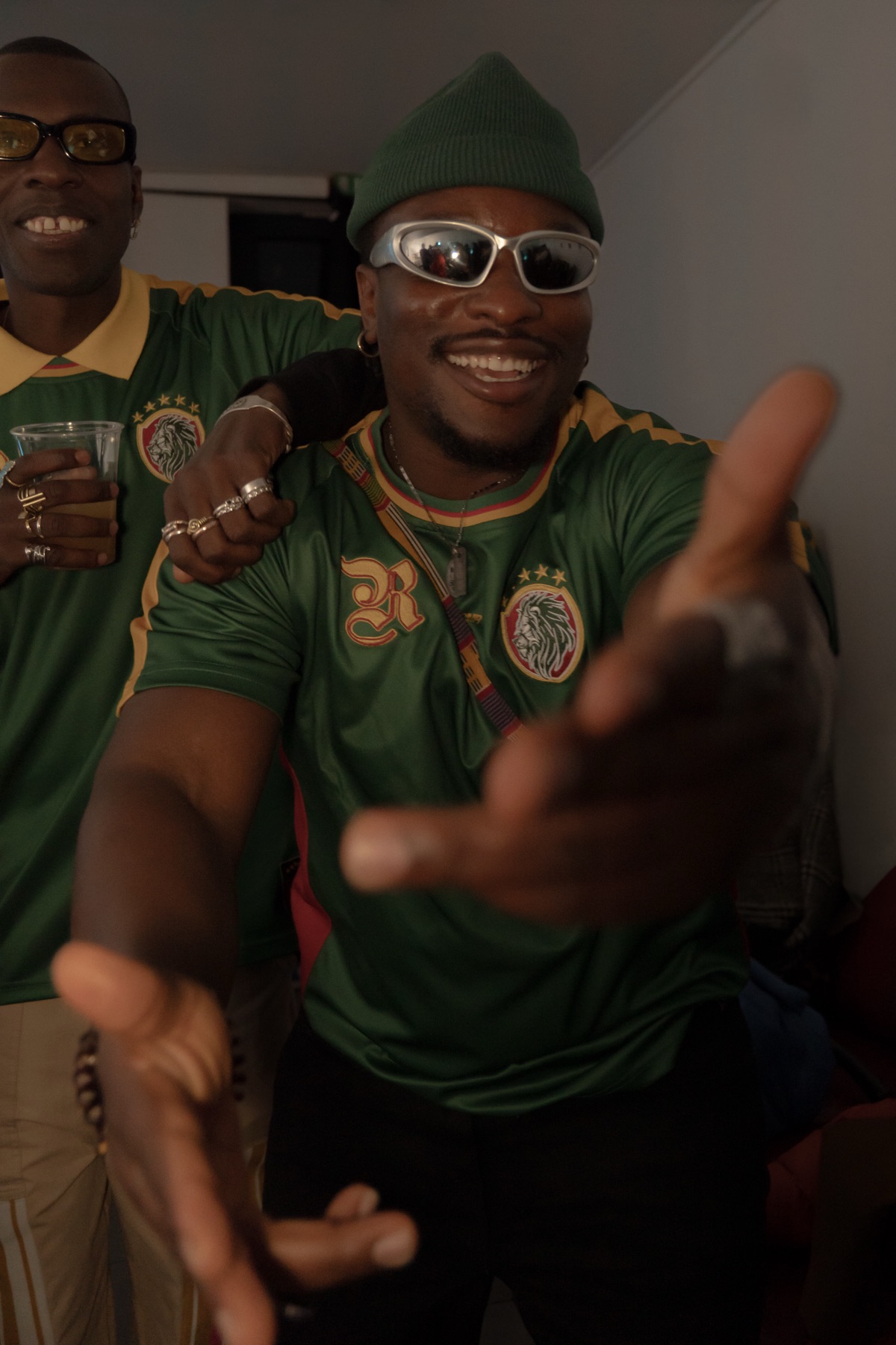 People wearing REPCORE jerseys